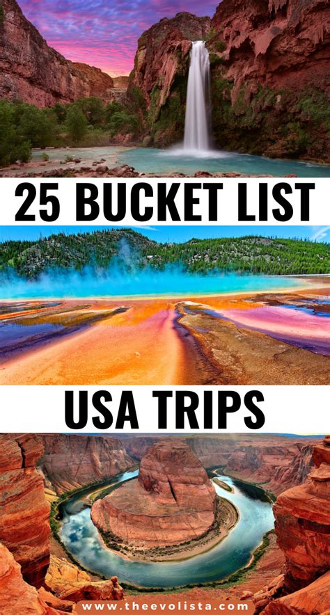 25 Bucket List Usa Trip Ideas Youll Love The Evolista Travel Usa