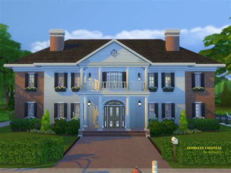 The Sims Resource Georgian Colonial