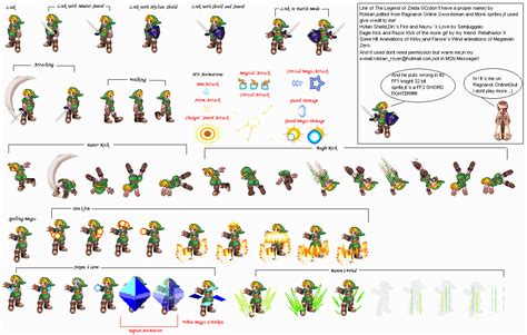 The Spriters Resource Full Sheet View The Legend Of Zelda Customs