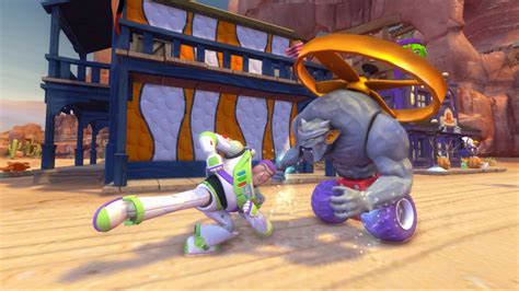 Based on the wii release, which translates in less content in the toy box mode and inferior graphics compared to the playstation 3/xbox 360 release. Disney•Pixar Toy Story 3: The Video Game on Steam