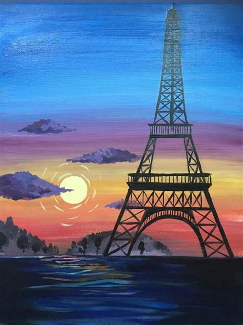 C3e5aa1d5f75d7d64d094e01f11828da 720×960 Paris Painting Eiffel