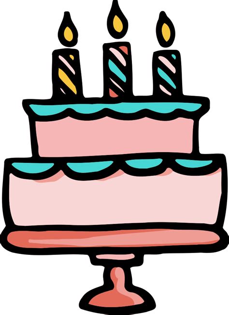 Watercolor cake clipart birthday cake wedding bakery sweets chocolate clipart * * * high quality watercolor clipart that you will surely love! OnlineLabels Clip Art - Birthday cake 3