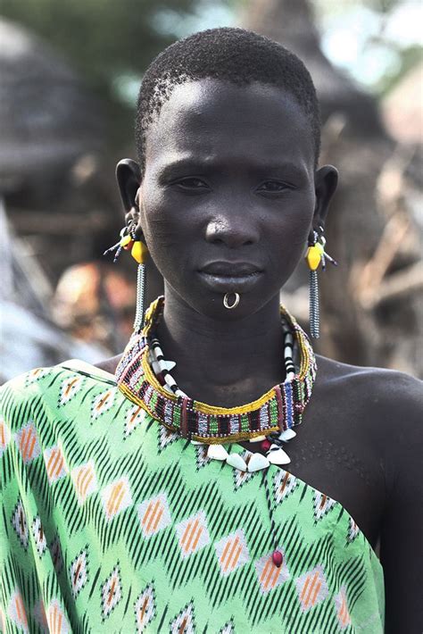 South Sudan 034 Лицо Фотографии Красивые женщины