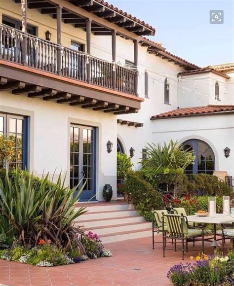 Monterey Style Balcony Colonial Style Homes Spanish Colonial Homes