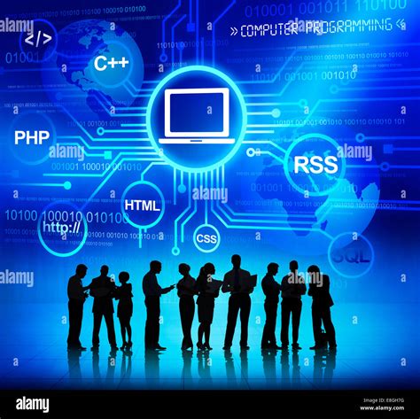Les Gens D Affaires Et Concepts De Programmation Informatique Photo Stock Alamy