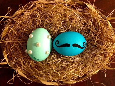 Easter is an important festival for all the christians who follow the teachings of lord jesus with utmost dedication. Pearl and Mustache Eggs | Unique gifts, Gifts, Easter