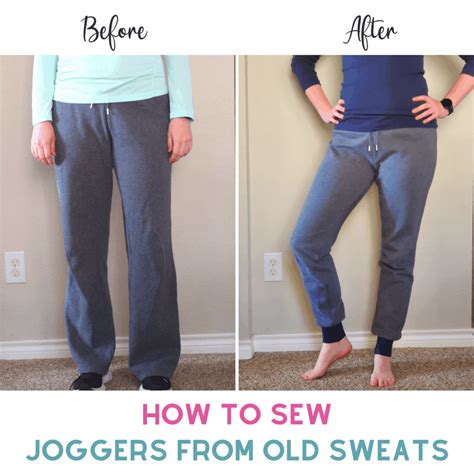 How To Turn Sweatpants Into Joggers Make Sweatpants Longer