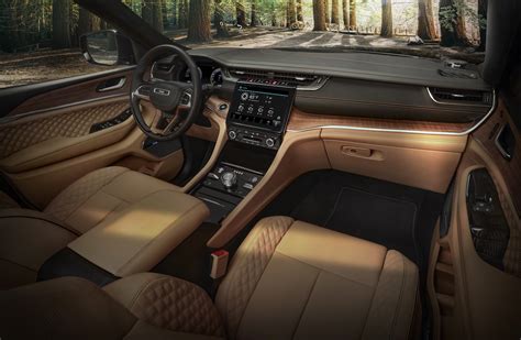 The All New 2021 Jeep® Grand Cherokee L Summit Reserve Models Spacious