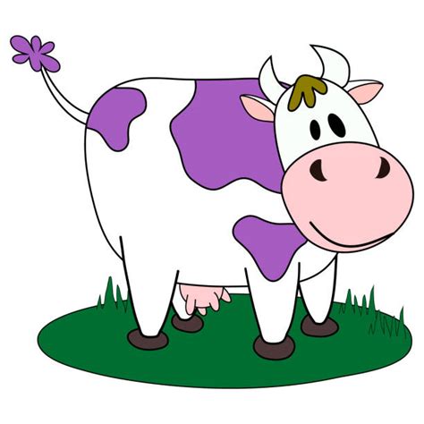 Cow Purple Illustrations Royalty Free Vector Graphics And Clip Art Istock