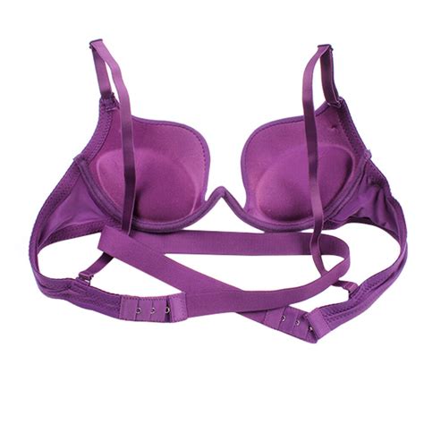 Push Up Deep Plunge Sexy Shelf Bras For Women Multiway Strapless Convertible Bh Ebay