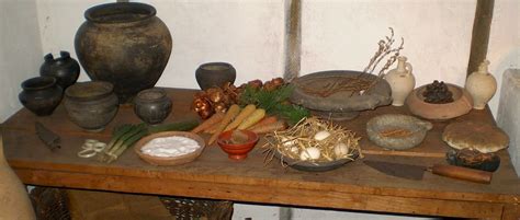 Display Of Roman Food At The Museum Of London Roman Food Ancient
