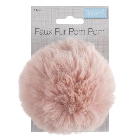 Medium And Large Faux Fur Pom Poms Daisy Newry Shop