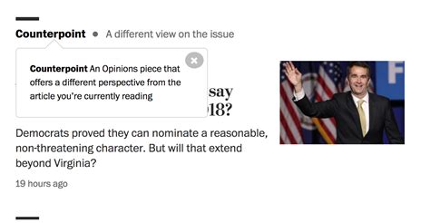 A New Feature In The Washington Posts Opinion Section Will Alert