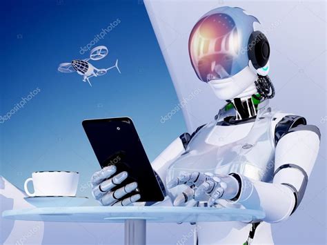 The Robot 3d Stock Photo By ©iurii 99365914