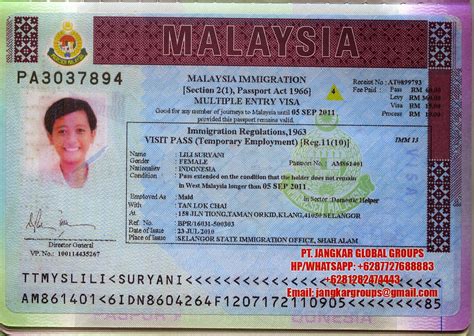 Australian visa for malaysia citizen. VISA KERJA / WORKING VISA - Jangkar Groups