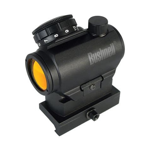 Bushnell Red Dot Sight With Optional Hi Rise Mount 3 Moa Dot Ar 15
