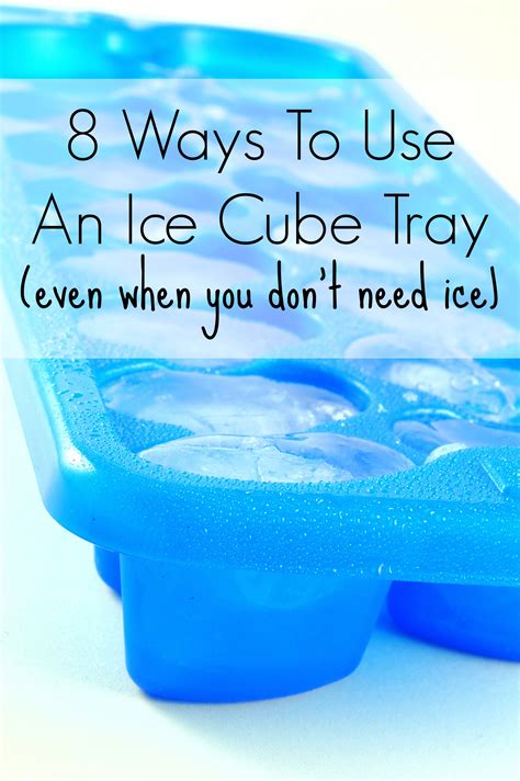 8 Ways To Use Ice Cube Trays Even If You Dont Need Ice Tipsaholic