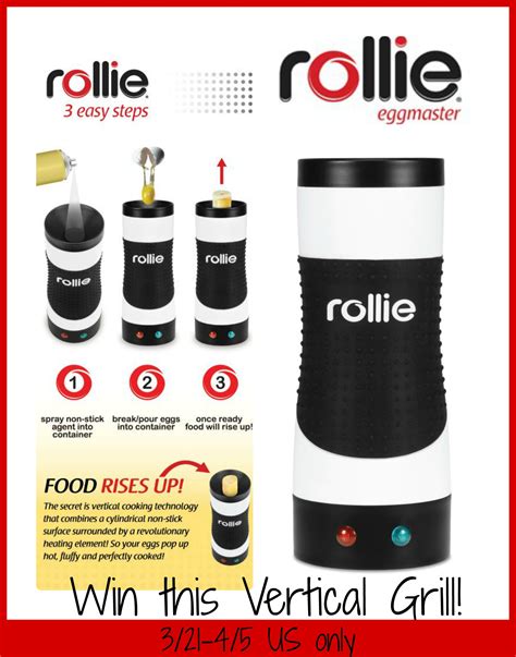 Rollie Eggmaster Vertical Grill Review And Giveaway Ends 45 At 1159p
