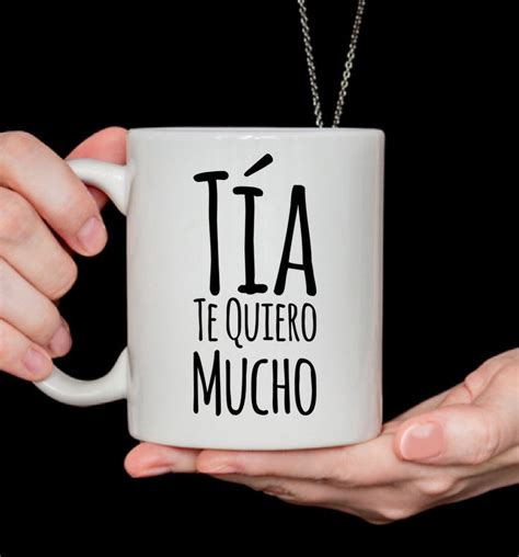 Regalo Para Tia Te Quiero Mucho Coffee Mug Taza De Cafe Cumpleaños Tia