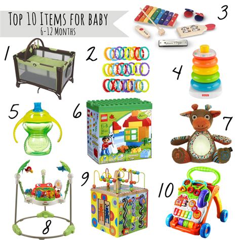 Top 10 Must Haves For Babies 6 12 Month Old Our Handcrafted Life