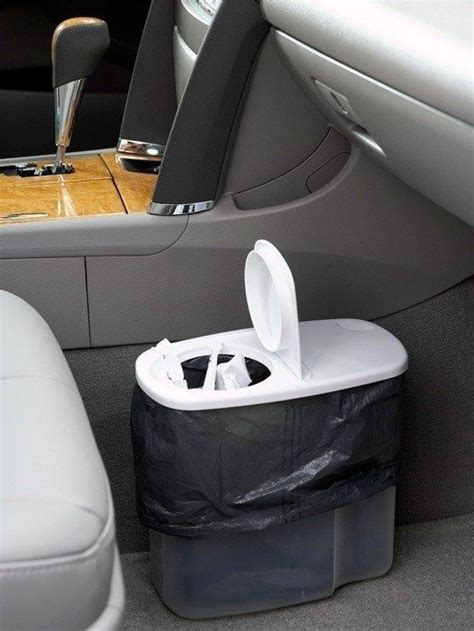 Keep Your Car Clean By Using A Cereal Container As A Trash Can Trash