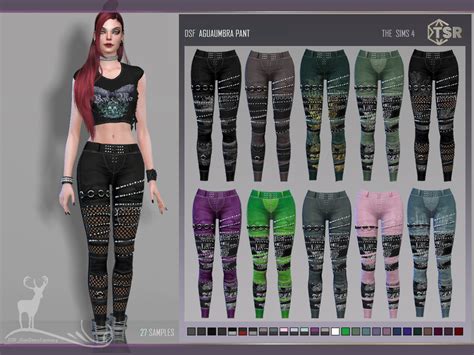 The Sims Resource Aguaumbra Pant
