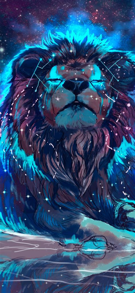 1125x2436 Lion 4k Artistic Colorful Iphone Xsiphone 10iphone X Hd 4k