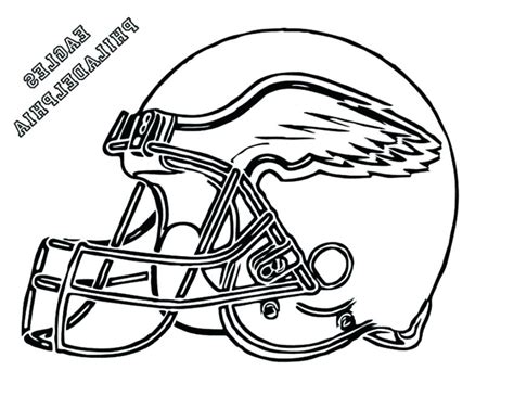 Philadelphia Eagles Logo Coloring Pages Printable Coloring Pages
