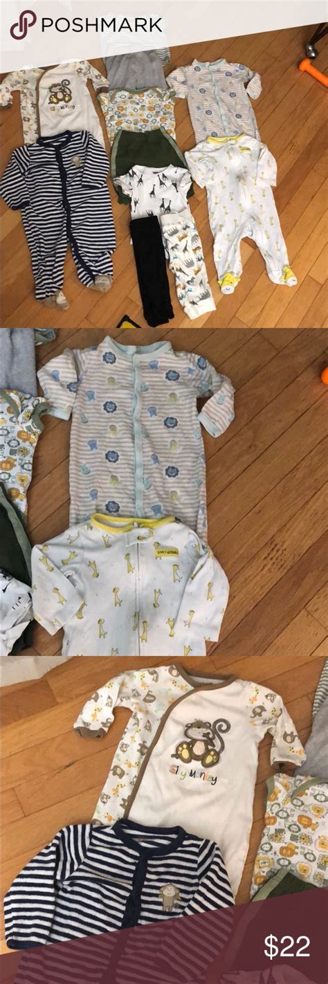 11 piece Safari Baby Bundle 🦒 | Baby bundles, Safari baby, Short sleeve onesies