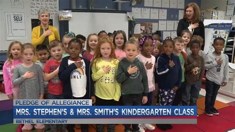 Mrs Stephens And Mrs Smiths Kindergarten Class At Bethel Elementary