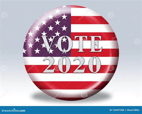2020 Election Usa Presidential Choice For Candidates 3d Illustration