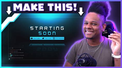 How To Make A Clean Stream Overlay Twitch Youtube Facebook Youtube