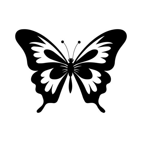 Butterfly Silhouette Vector 35217112 Vector Art At Vecteezy