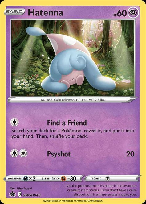 Hatenna Swshp Swsh040 Pokémon Card Database Pokemoncard