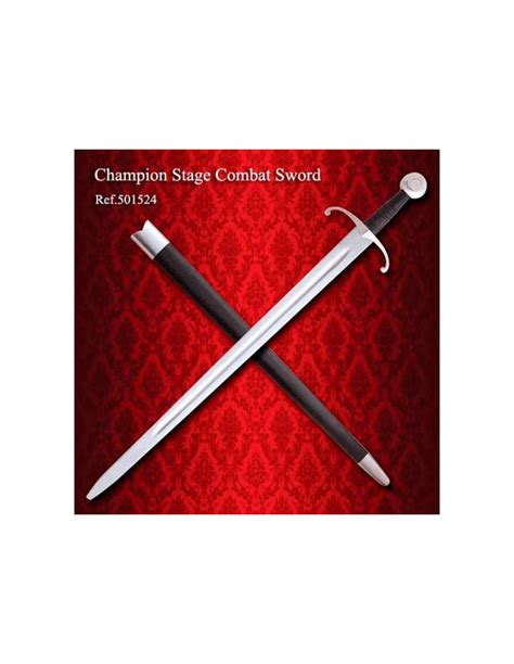 Combat Sword Champion Stage Medieval Weapons