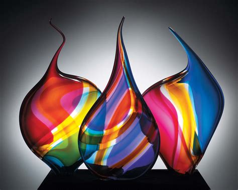 Paull Rodrigue Contemporary Glass Art Glass Art Glass Crafts