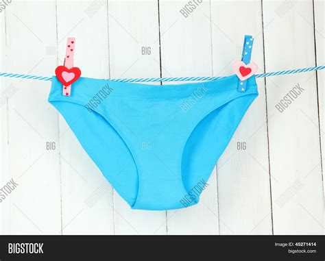 Womans Panties Hanging Image Photo Free Trial Bigstock