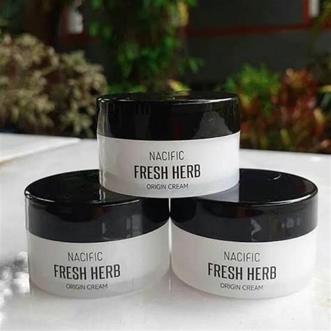 Nacific Fresh Herb Origin Cream 12gr Shopee Indonesia