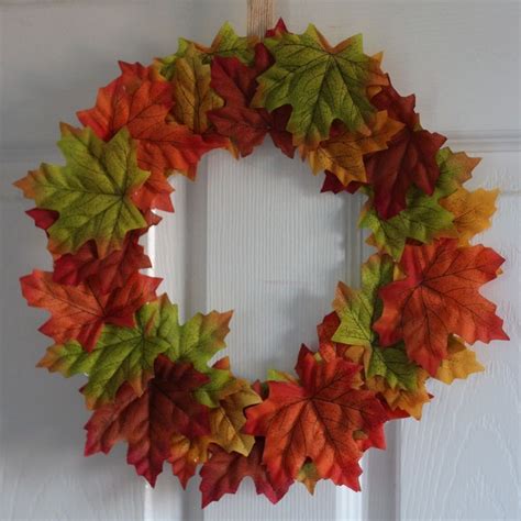 Paper Plate Autumnfall Leaf Wreaths Kids Fall Crafts Fall Crafts