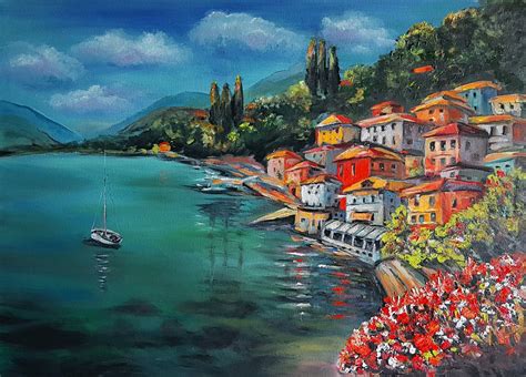 Italian Painting Original Art Made To Order Oil Painting Etsy