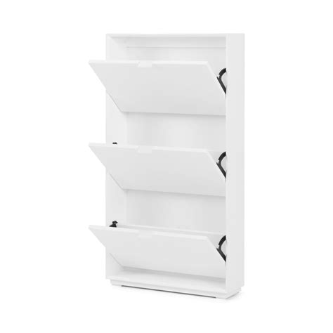 Marcell Shoe Storage Cabinet White • Sofas Etc