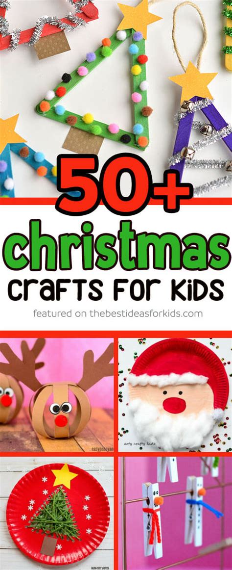 Ready to make some super pretty diy christmas decor with your favorite toddler? 50+ Christmas Crafts for Kids - The Best Ideas for Kids