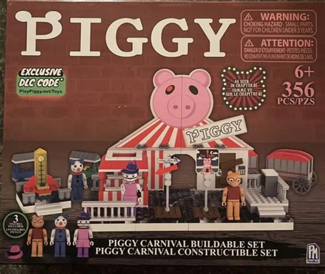 Official Piggy Roblox Deluxe Carnival Buildable Construction Set