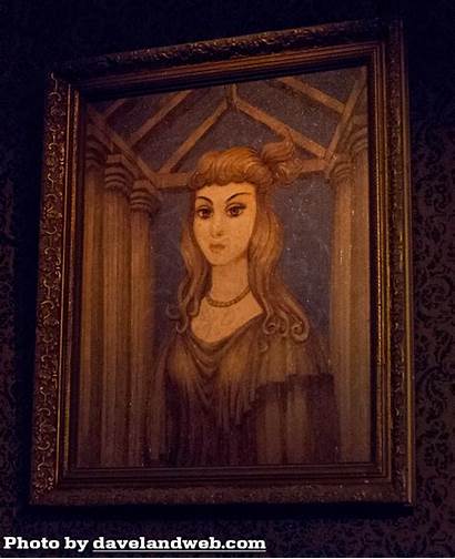 Haunted Mansion Changing Disneyland Portraits Portrait Hallway