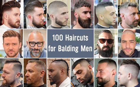 100 Haircuts And Hairstyles For Balding Men On Top And