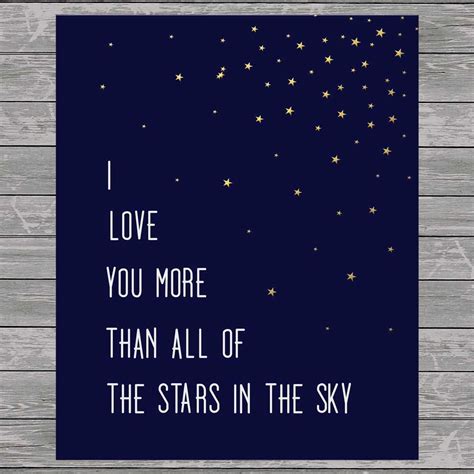 I Love You More Than The Stars In The Sky SKYHAJ