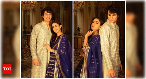 Sara Ali Khan Shares Adorable Pictures With Brother Ibrahim On Bhai Dooj Says ‘missing You My