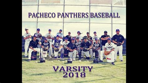 Pacheco High School 2018 Varsity Baseball Los Banos Ca Youtube