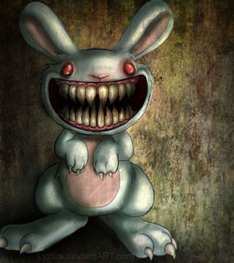 Use the pumpkin parts to make the scary face 9 designs that turned cute things evil, like Little Bunny ...
