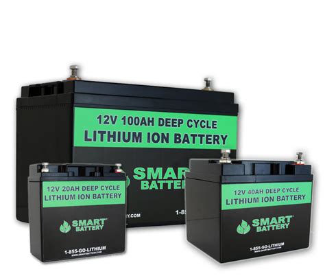 Smart Battery 12v Lithium Batteries For Rv Marine And Automotive